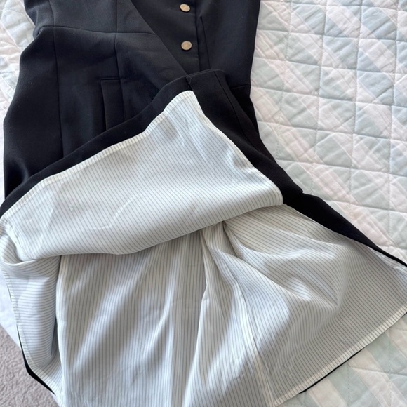 Veronica Beard BIK Tailored Mini Dress Black Size 6 - Picture 7 of 9